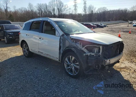 2013 Infiniti Jx35 z USA, uszkodzony, nr VIN 5N1AL0MN3DC318941